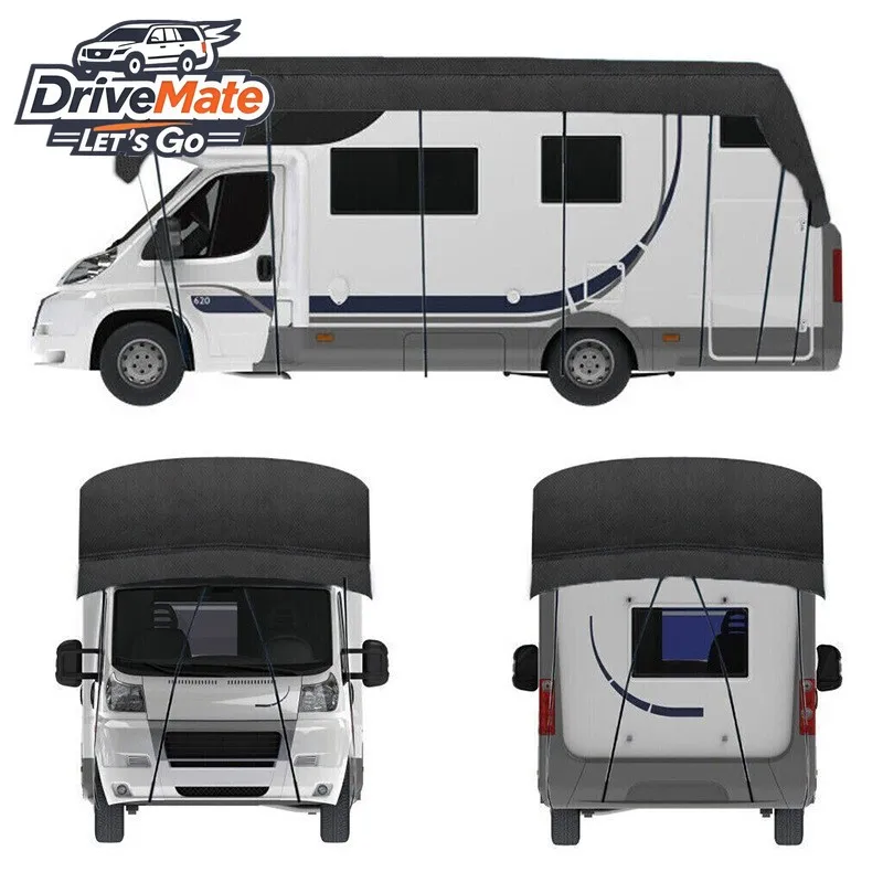 Caravan Cover 210D Oxford Cloth Weather-Resistant RV Caravan Roof Cover Foldable Protection Universal Fit for Motorhome
Caravan Cover 210D Oxford Cloth Weather-Resistant RV Caravan Roof Cover Foldable Protection Universal Fit for Motorhome
