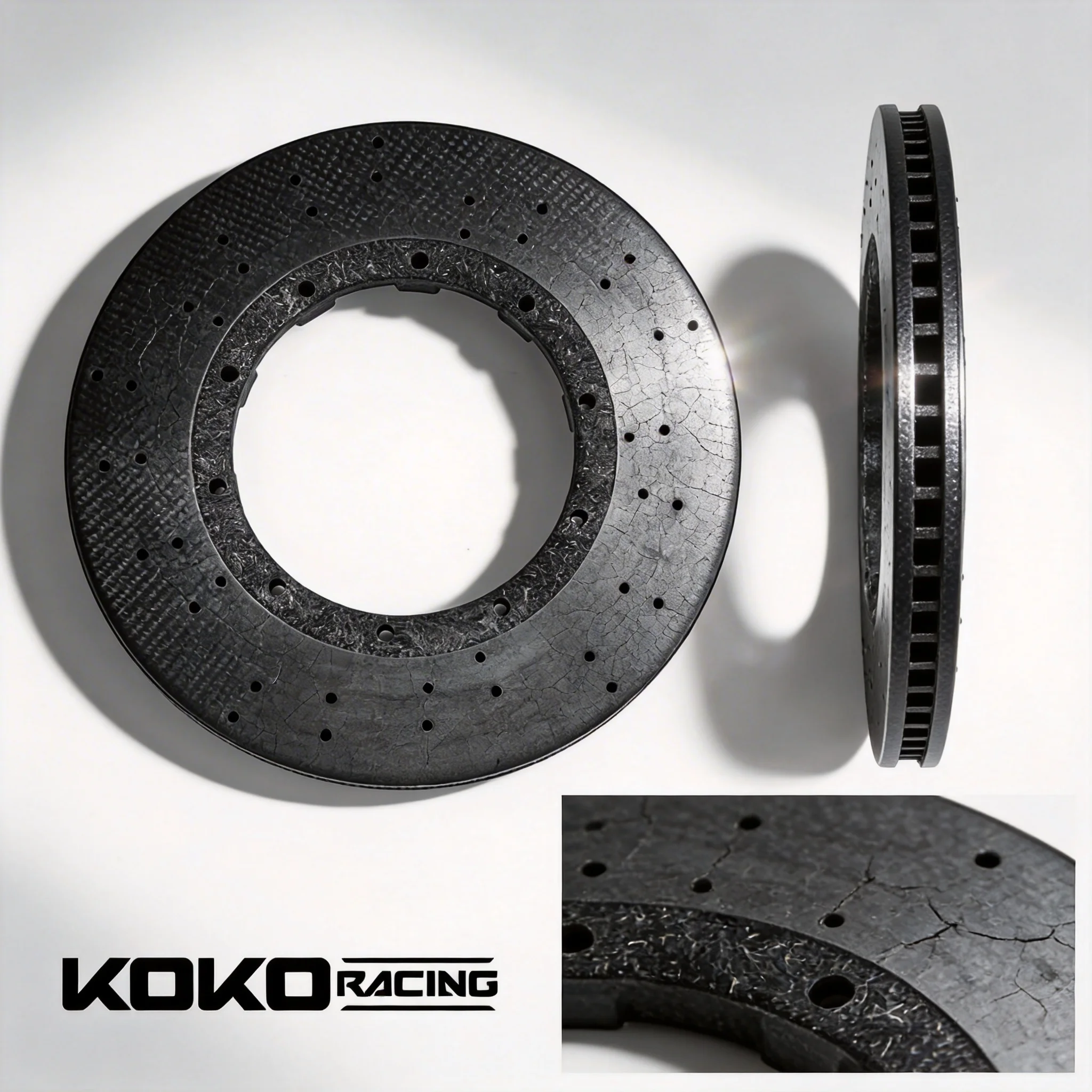 Высокопроизводительные передние карбон-керамические тормозные диски Koko Racing 355*32/380*34/410*38/420*40 для BMW M2 3 4 F90 G87 G80
Высокопроизводительные передние карбон-керамические тормозные диски Koko Racing 355*32/380*34/410*38/420*40 для BMW M2 3 4 F90 G87 G80