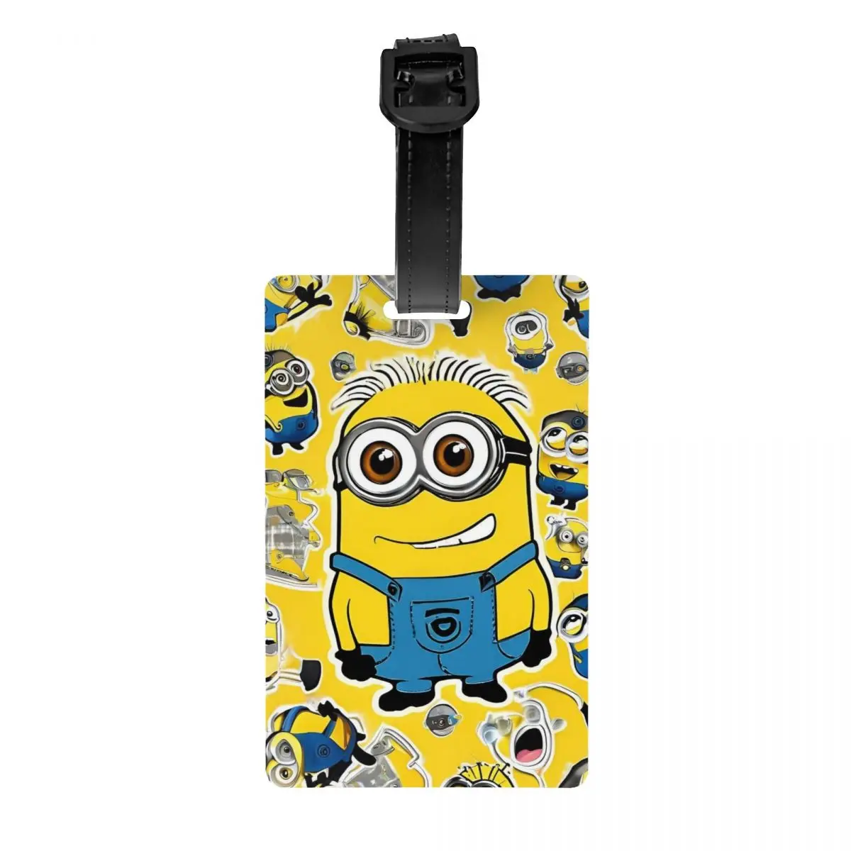 Custom M-Minions Anime Cute Luggage Tag With Name Card Privacy Cover ID Label for Travel Bag Suitcase
Custom M-Minions Anime Cute Luggage Tag With Name Card Privacy Cover ID Label for Travel Bag Suitcase