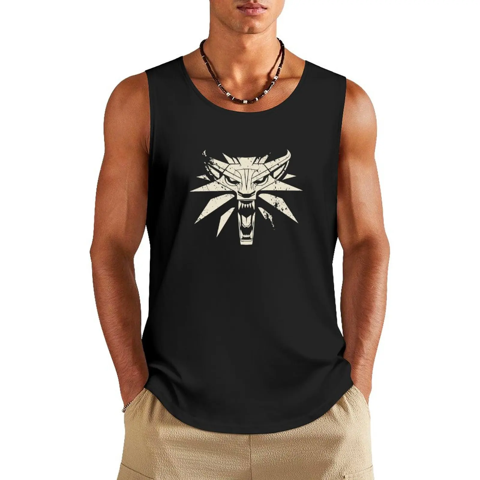 Witcher Wolf! Classic Short Sleeve Women Design s Tank Top t-shirts for Men's gym Men's t-shirts
Witcher Wolf! Classic Short Sleeve Women Design s Tank Top t-shirts for Men's gym Men's t-shirts