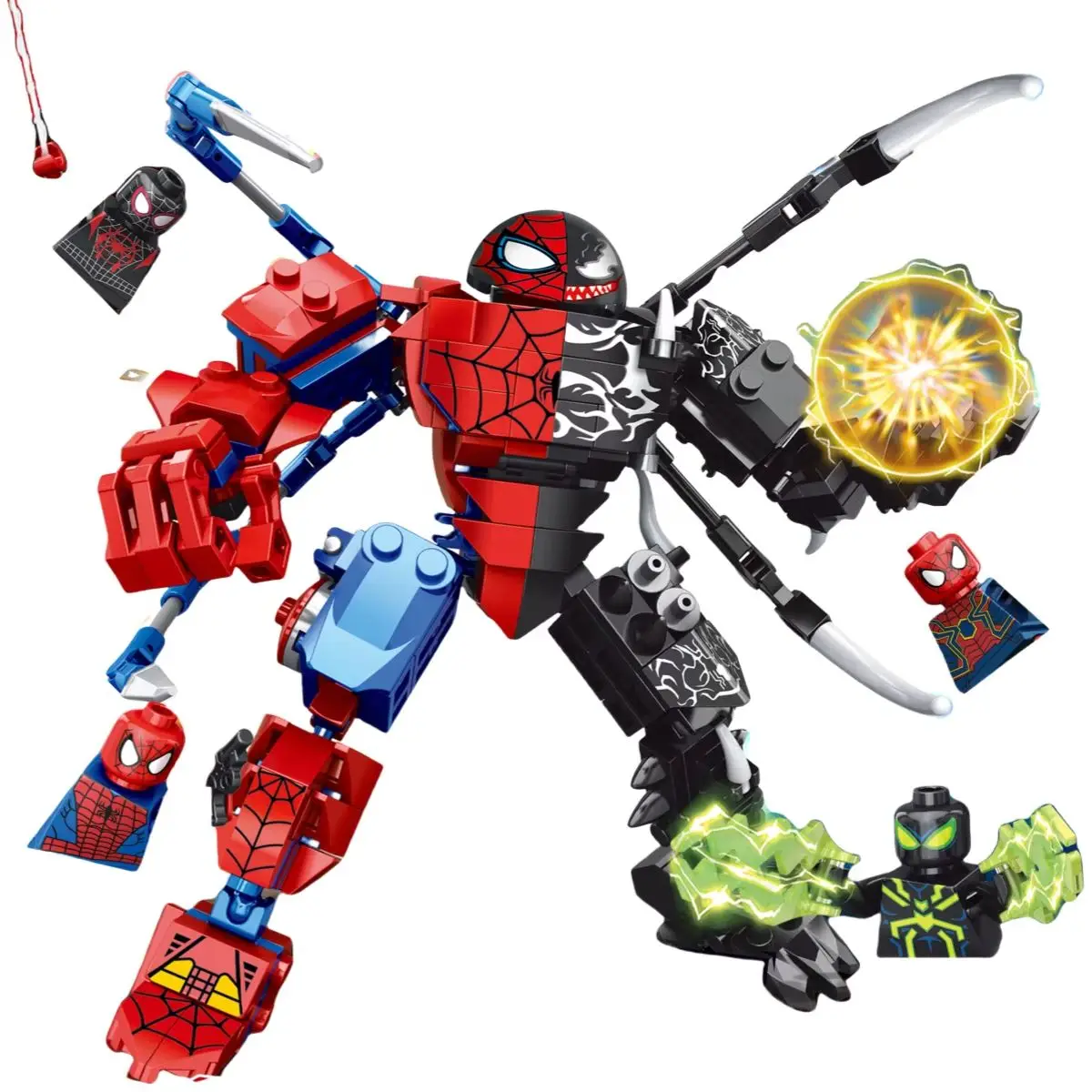 Blind Box Mini Building Blocks 9006 Figures Big Goblin Spiderman Iron Man Venom Captain Hawk Deadpool Armor Christmas Gifts Toy
Blind Box Mini Building Blocks 9006 Figures Big Goblin Spiderman Iron Man Venom Captain Hawk Deadpool Armor Christmas Gifts Toy