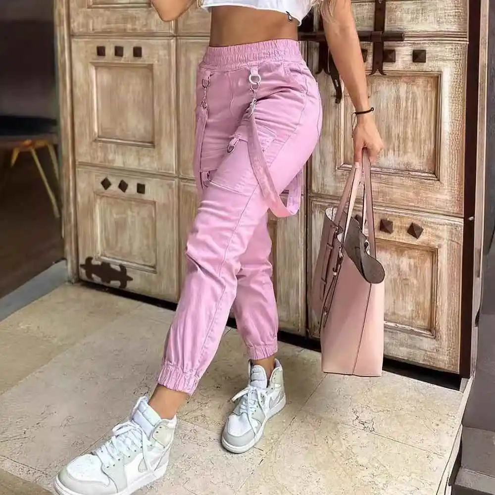 American Style High Street Women's Slim Fit Casual Pants Multiple Pockets Workwear Trousers Small Footed Comfortable Jeans
American Style High Street Women's Slim Fit Casual Pants Multiple Pockets Workwear Trousers Small Footed Comfortable Jeans