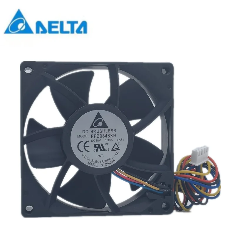 New delta FFB0848XH 48V 0.33a 8025 8cm large air volume industrial machine server fan
New delta FFB0848XH 48V 0.33a 8025 8cm large air volume industrial machine server fan