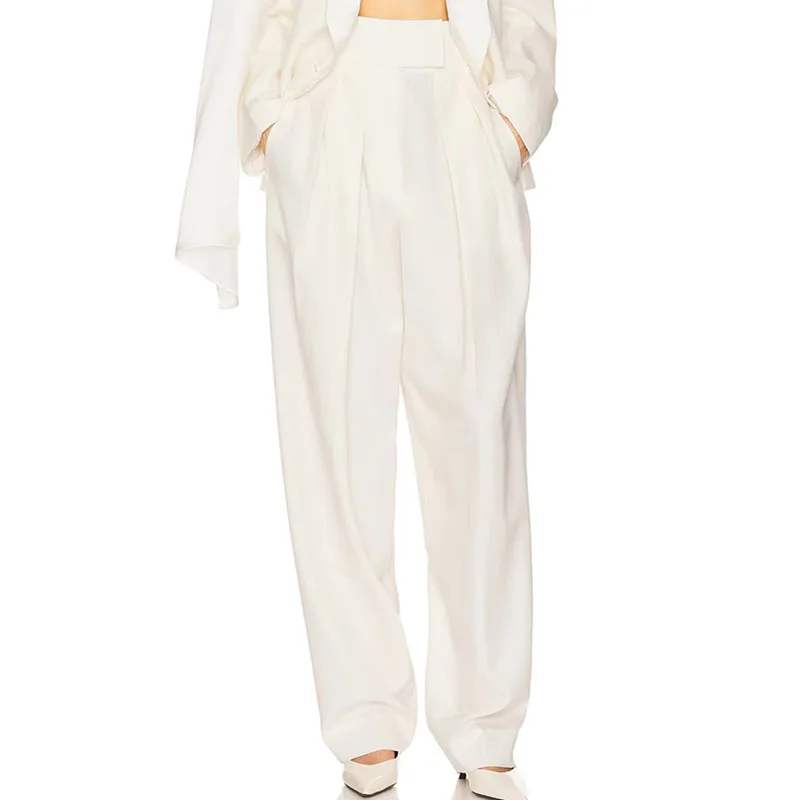 Summer high-waisted wide-leg pants - Soft and slim-fitting straight-leg pants - Perfect for daily wear and casual wear
Summer high-waisted wide-leg pants - Soft and slim-fitting straight-leg pants - Perfect for daily wear and casual wear