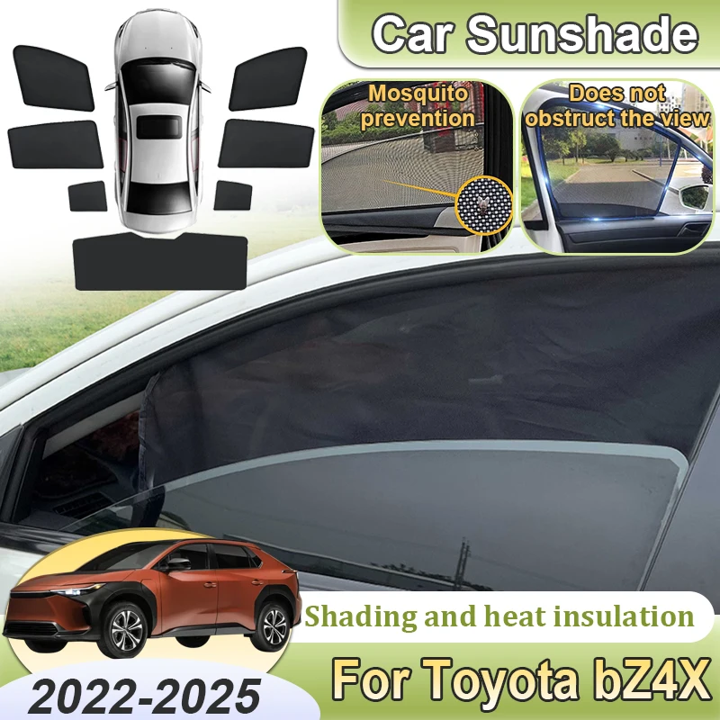 Car Sun Shade For Toyota bZ4X bZ Accessories 2025 EA10 2022-2024 Magnetic Mesh Sunshades Car Window Sunscreens Visors Auto Tools
Car Sun Shade For Toyota bZ4X bZ Accessories 2025 EA10 2022-2024 Magnetic Mesh Sunshades Car Window Sunscreens Visors Auto Tools
