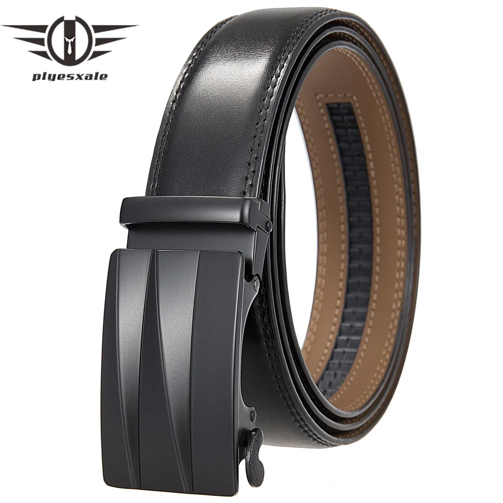 Plyesxale Men Belt Male Genuine Leather Belt Strap Belts For Men Top Quality Automatic Buckle Black Belts Cinturon Hombre B1234
Plyesxale Men Belt Male Genuine Leather Belt Strap Belts For Men Top Quality Automatic Buckle Black Belts Cinturon Hombre B1234