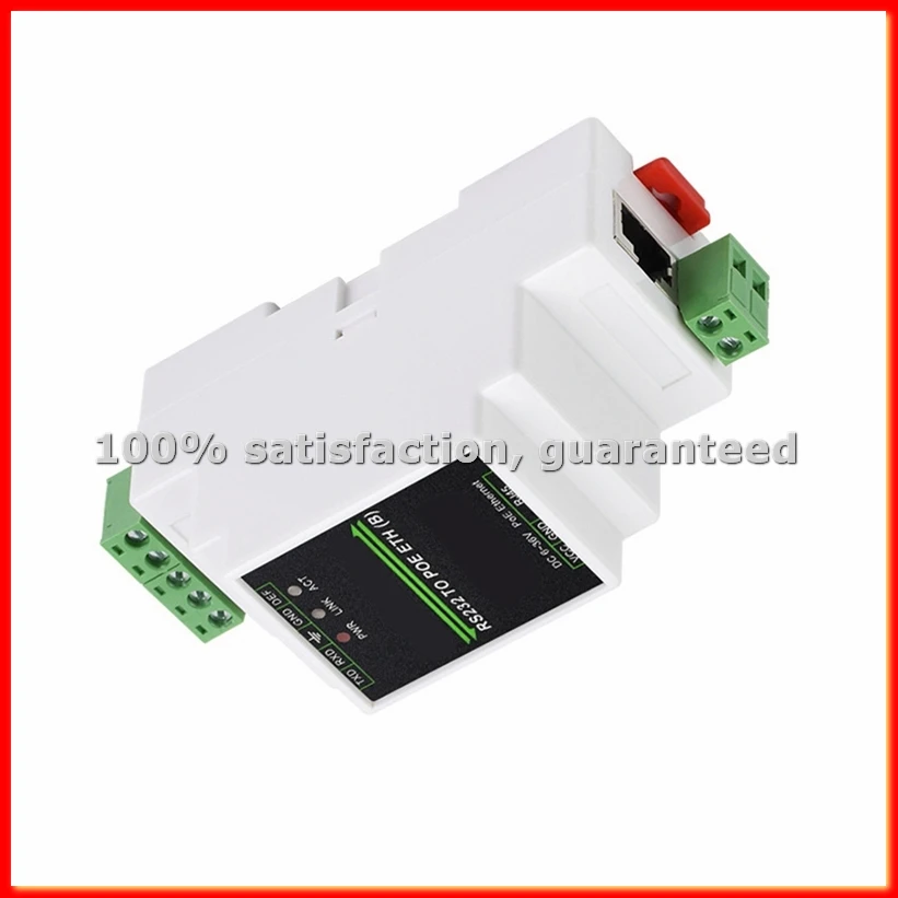 Industrial Serial Server RS232 to Ethernet RJ45 IP Converter Rail-Mount POE-A63M
Industrial Serial Server RS232 to Ethernet RJ45 IP Converter Rail-Mount POE-A63M