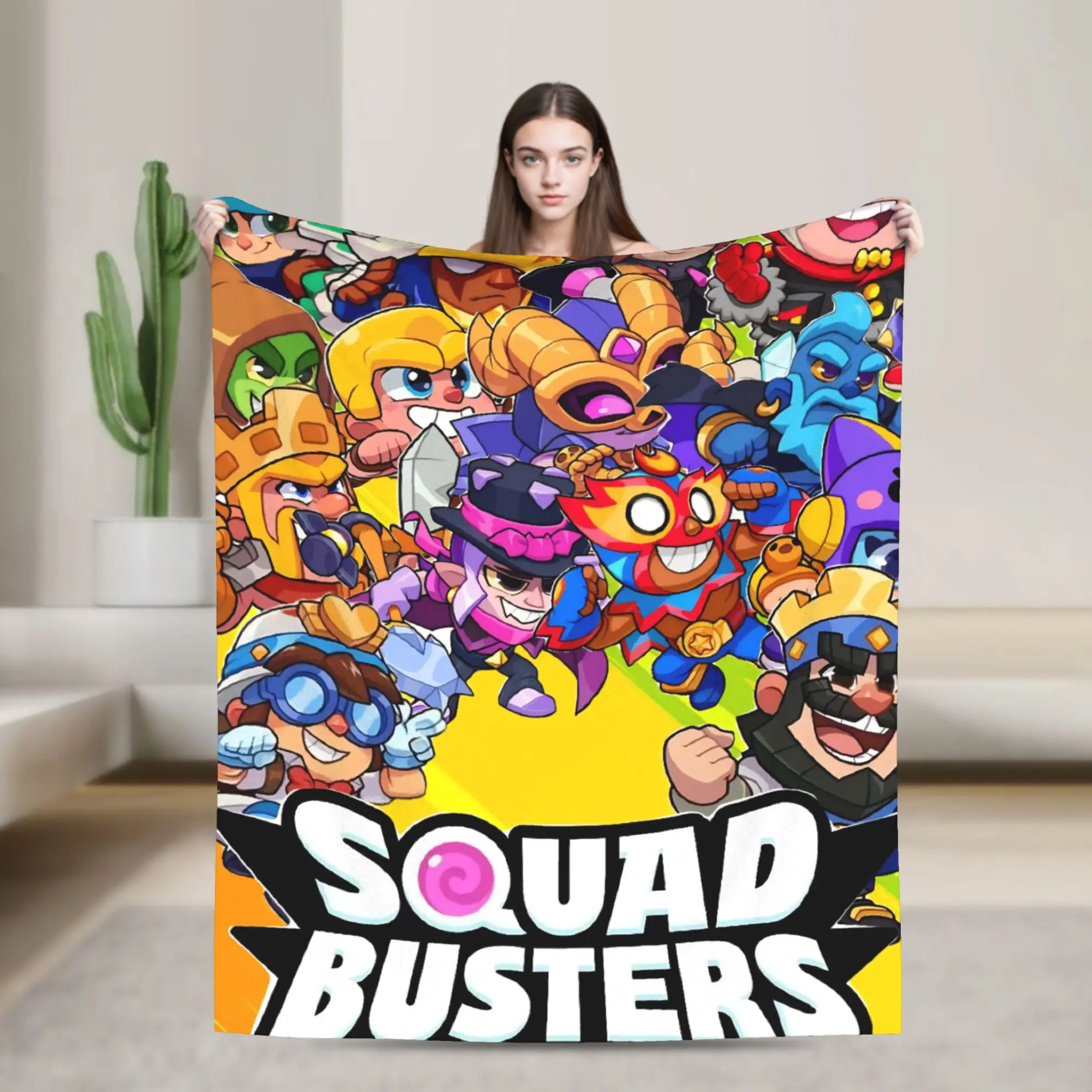 Squad Busters Game Blanket Super Soft Pattern Plush Throw Blanket For Living Room Travel Office Flannel Bedspread Bed Cover
Squad Busters Game Blanket Super Soft Pattern Plush Throw Blanket For Living Room Travel Office Flannel Bedspread Bed Cover