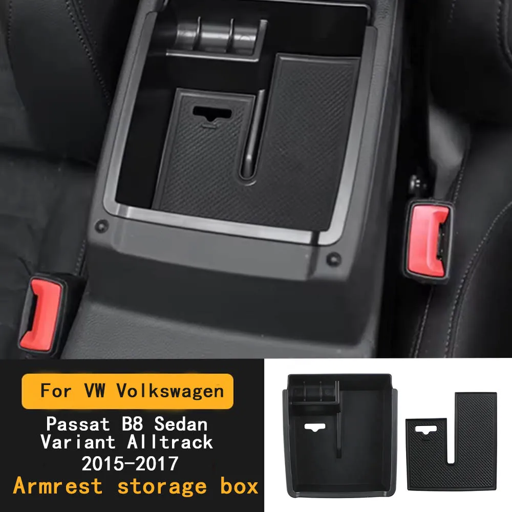 Armrest Storage Box Center Console Glove Case Tray for VW Volkswagen Passat B8 Sedan Variant Alltrack 2015-2017
Armrest Storage Box Center Console Glove Case Tray for VW Volkswagen Passat B8 Sedan Variant Alltrack 2015-2017