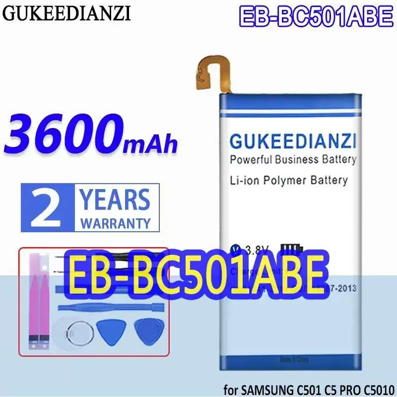 3600Mah For Samsung C501 C5 Pro C5pro C5010 Reliable Power Supply Long-Lasting Mobile Phone Battery EB-BC501ABE
3600Mah For Samsung C501 C5 Pro C5pro C5010 Reliable Power Supply Long-Lasting Mobile Phone Battery EB-BC501ABE