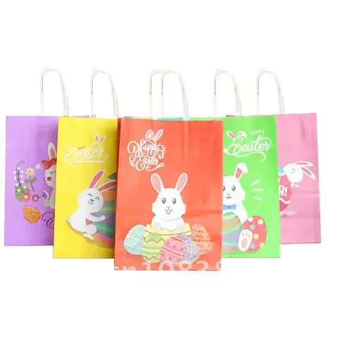 4pcs Kraft Easter Bags With Cute Rabbit Bunny Cookies Packaging Handle Candy Kraft Paper Bags Happy Easter Party Decoration
4pcs Kraft Easter Bags With Cute Rabbit Bunny Cookies Packaging Handle Candy Kraft Paper Bags Happy Easter Party Decoration