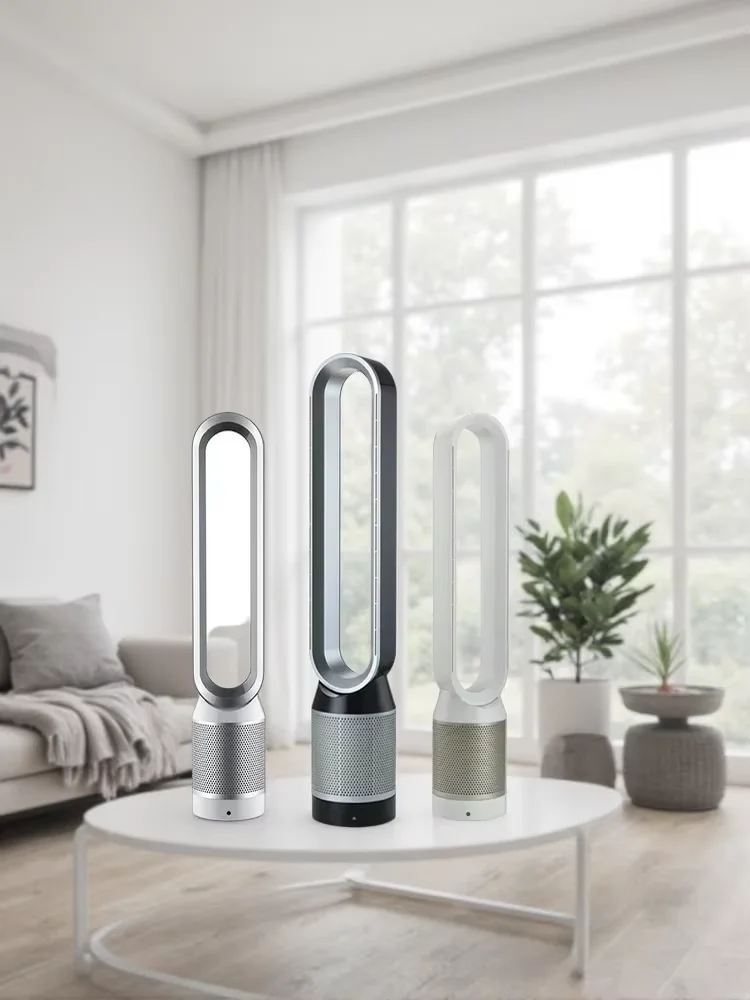 200V Ultra Quiet Bladeless Standing Fan with Smart Remote Control for Household Air Circulation And Cooling LYH
200V Ultra Quiet Bladeless Standing Fan with Smart Remote Control for Household Air Circulation And Cooling LYH