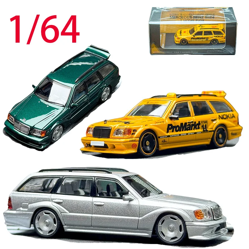 Mortal Diecast 1/64 Scale Benz Alloy Car Model Benz S124 MODEII EVO2 Wagon Play Vehicles Toys for Boys Original Box
Mortal Diecast 1/64 Scale Benz Alloy Car Model Benz S124 MODEII EVO2 Wagon Play Vehicles Toys for Boys Original Box