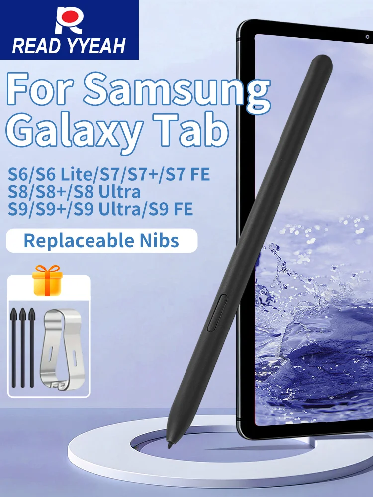 READYYEAH New Stylus For Samsung Galaxy Tab S Pen Reject Palm Magnetic Attachment Tablet Pencil No Bluetooth Built-In Eraser
READYYEAH New Stylus For Samsung Galaxy Tab S Pen Reject Palm Magnetic Attachment Tablet Pencil No Bluetooth Built-In Eraser