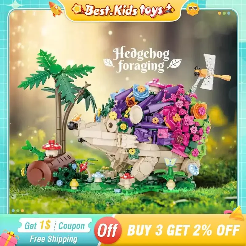 Креативные цветы, ежик, собирающий строительные блоки, лесные животные, сборка кирпичей, детские игрушки, орнамент, образовательный подарок для девочек и мальчиков
Креативные цветы, ежик, собирающий строительные блоки, лесные животные, сборка кирпичей, детские игрушки, орнамент, образовательный подарок для девочек и мальчиков