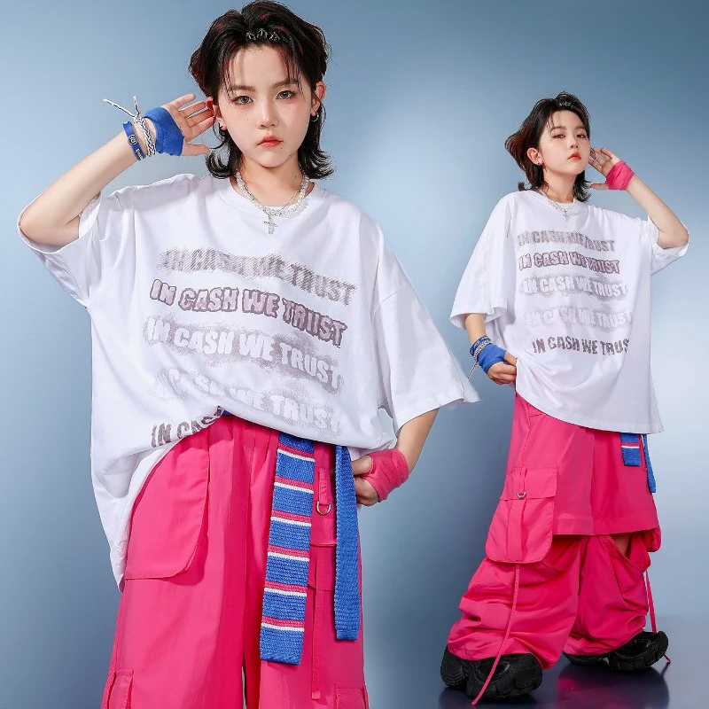 New Boys Street Dance Hip Hop Clothes Sets Casual Print T Shirt Rose Pants Fashion Group Summer Jazz Stage Performance Costume
New Boys Street Dance Hip Hop Clothes Sets Casual Print T Shirt Rose Pants Fashion Group Summer Jazz Stage Performance Costume