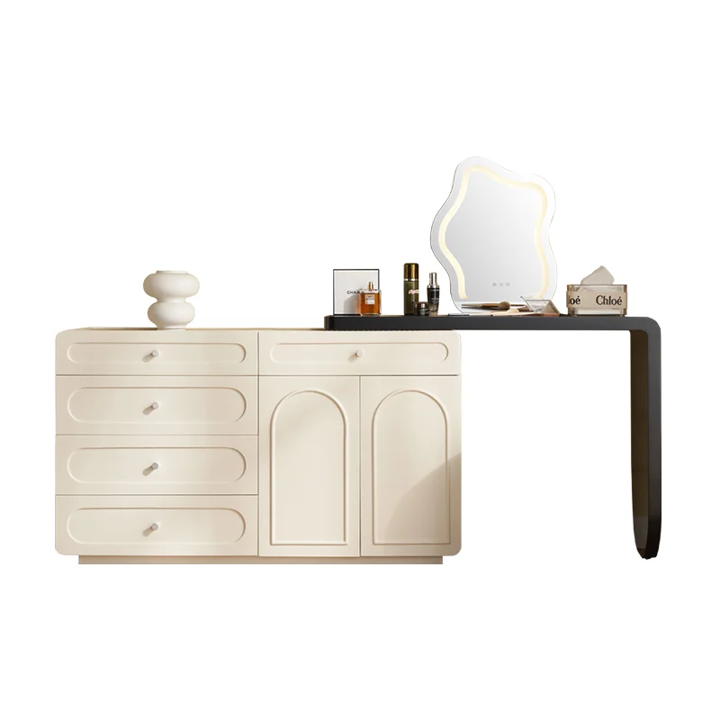 Bedroom dresser chest integrated modern simple corner makeup table
Bedroom dresser chest integrated modern simple corner makeup table