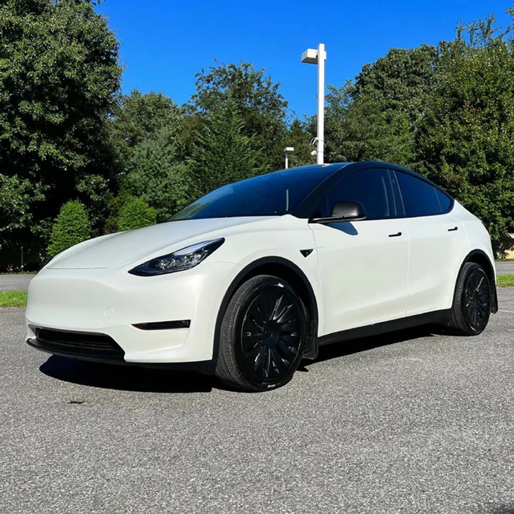 Ice Film Pearl White High Quality PET Vinyl Wrap Roll Adhesive Decal Wrapping Foil Film 1.52*18M Size for Whole Car Decoration
Ice Film Pearl White High Quality PET Vinyl Wrap Roll Adhesive Decal Wrapping Foil Film 1.52*18M Size for Whole Car Decoration