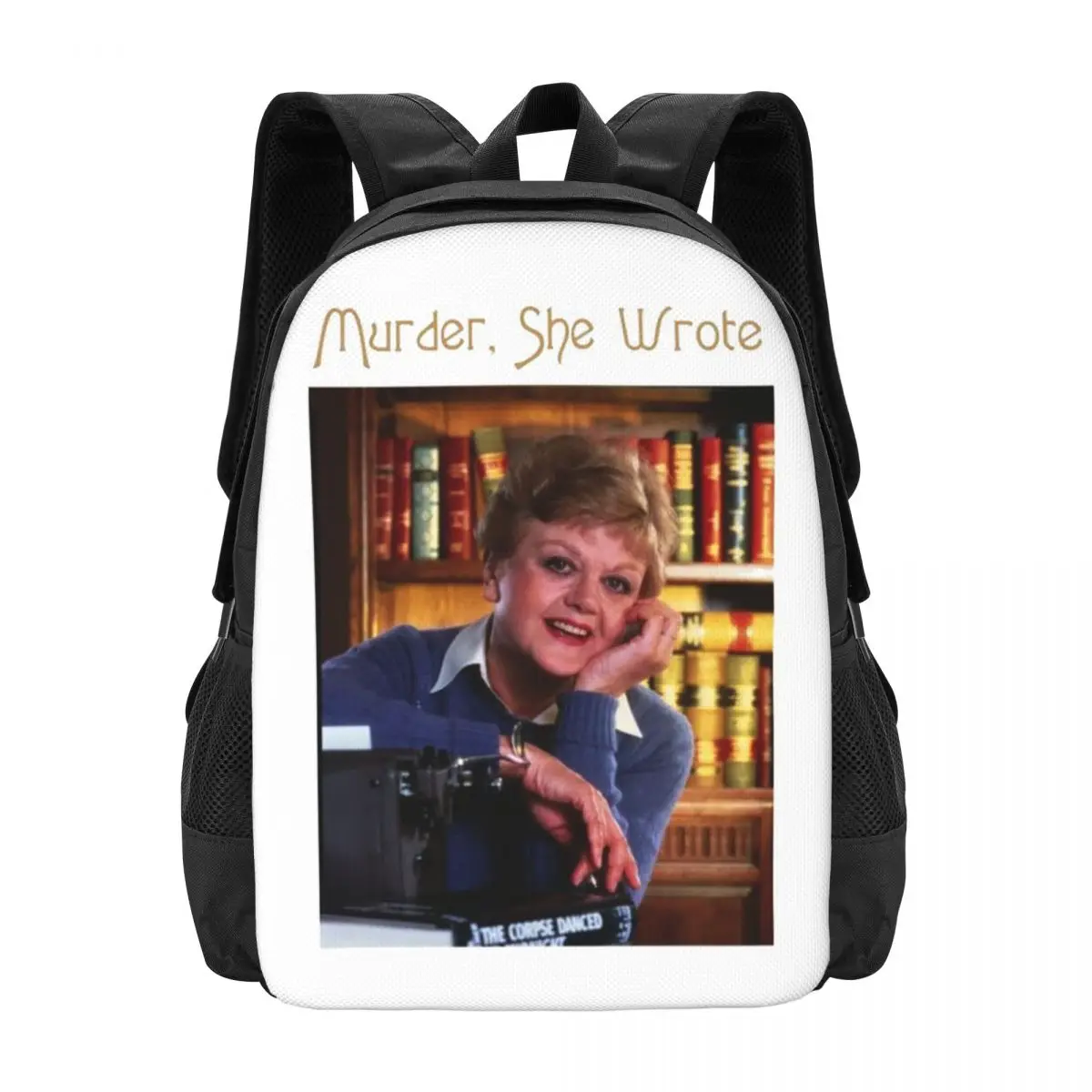 Murder She Wrote Love Jessica Fletcher Backpack Hot Sale Daypack Large Capacity BookBag School Bag Shoulder Bags for Men Women
Murder She Wrote Love Jessica Fletcher Backpack Hot Sale Daypack Large Capacity BookBag School Bag Shoulder Bags for Men Women
