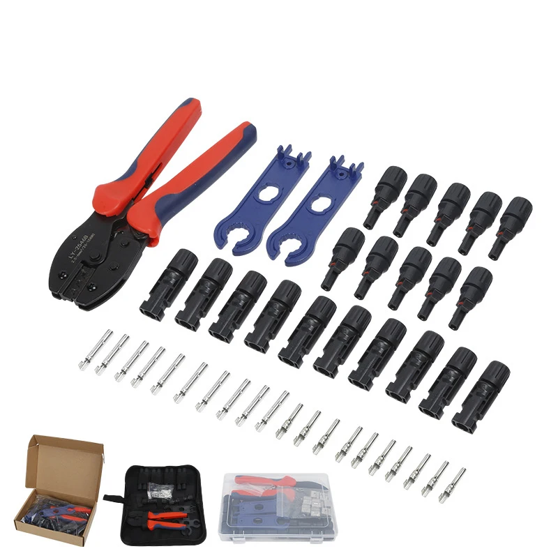 Special USB Solar Panel Installation Kit with 10A Copper Contact Crimping Pliers for Solar Module Connector Photovoltaic
Special USB Solar Panel Installation Kit with 10A Copper Contact Crimping Pliers for Solar Module Connector Photovoltaic