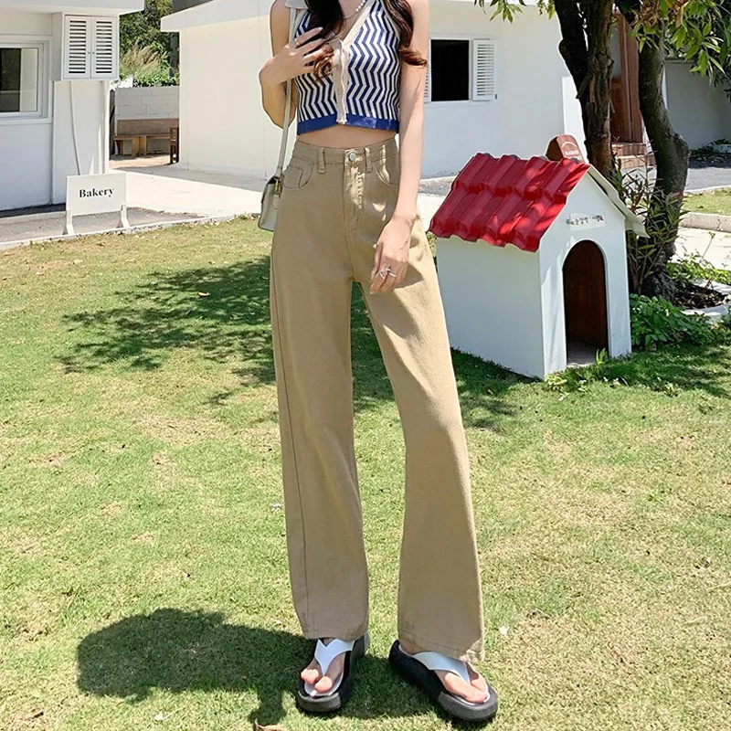 Wide Leg Jeans For Women Thin Style High Waist Hanging Sensation Straight Leg Pants Loose And Comfortable Large Size Floor Pants
Wide Leg Jeans For Women Thin Style High Waist Hanging Sensation Straight Leg Pants Loose And Comfortable Large Size Floor Pants