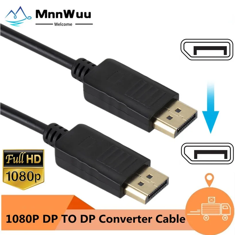 MnnWuu 1.8M 1080P DP To Display Cable Port Adapter for Apple Tv Box Xbox Series X Projectors DP TO DP Adapter Converter Cable
MnnWuu 1.8M 1080P DP To Display Cable Port Adapter for Apple Tv Box Xbox Series X Projectors DP TO DP Adapter Converter Cable