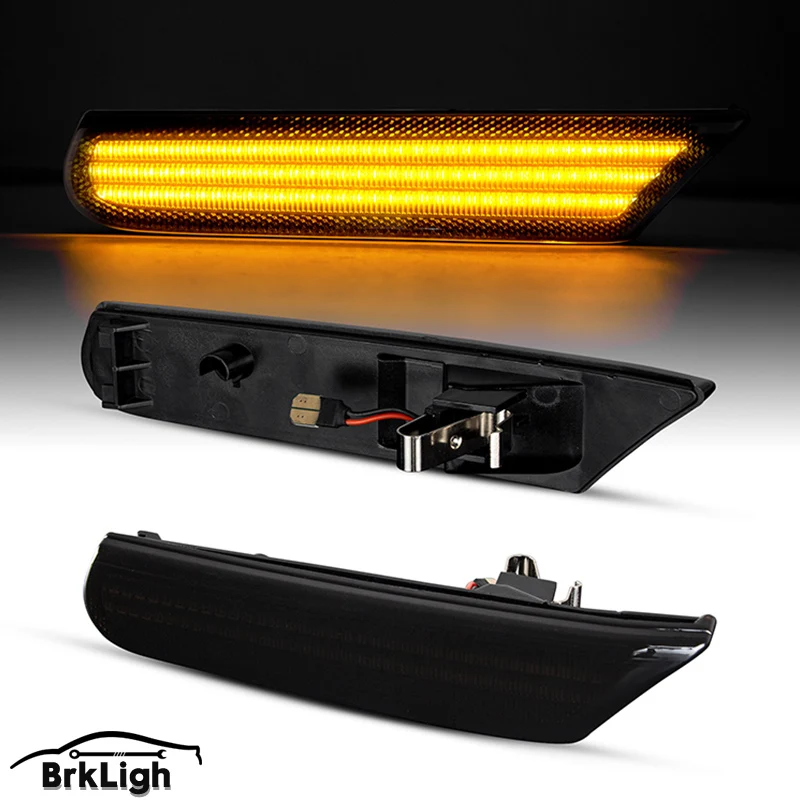 2Pcs Car Led Side Marker Indicator Sequential Blinker Lamps for Porsche 911 Type 996 Boxster Type 986 Smoky/Silver/Yellow Lens
2Pcs Car Led Side Marker Indicator Sequential Blinker Lamps for Porsche 911 Type 996 Boxster Type 986 Smoky/Silver/Yellow Lens