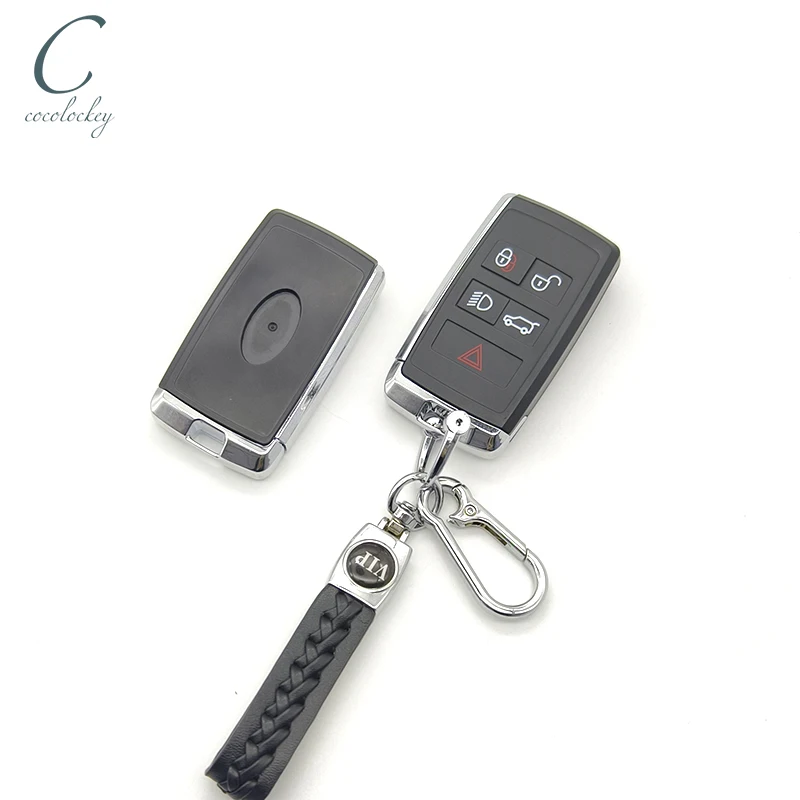 Cocolockey 5Button Smart Remote Key Shell Fob for Range Rover Sport Evoque Vogue Velar 2018-2024 Car Keys Housing Replacement
Cocolockey 5Button Smart Remote Key Shell Fob for Range Rover Sport Evoque Vogue Velar 2018-2024 Car Keys Housing Replacement