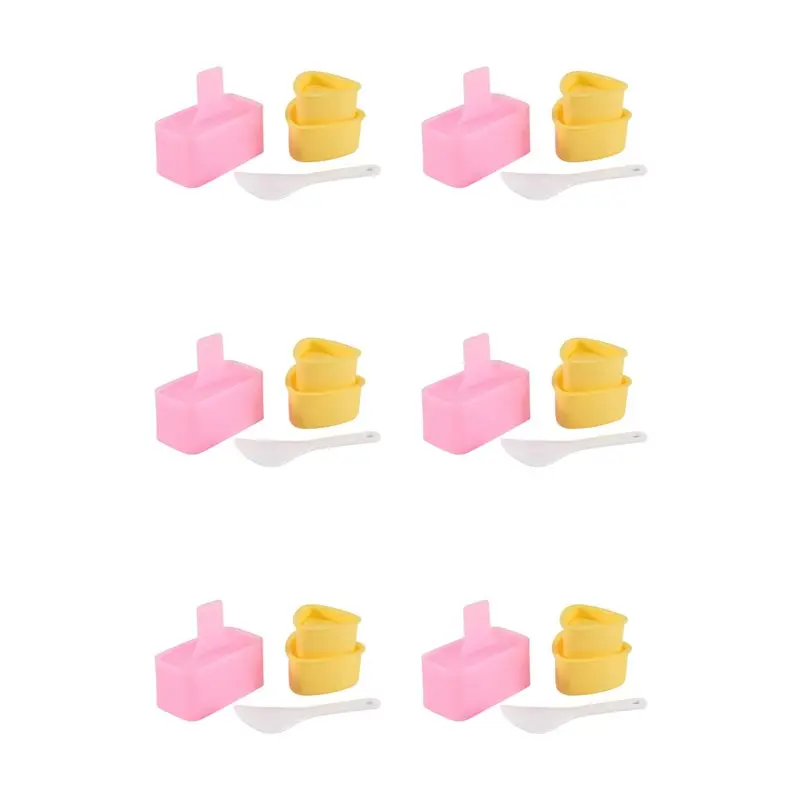 Набор форм для онигири ABGE, 18 шт., пресс для приготовления мусуби, классическая треугольная форма для рисовых шариков, форма для суши
Набор форм для онигири ABGE, 18 шт., пресс для приготовления мусуби, классическая треугольная форма для рисовых шариков, форма для суши