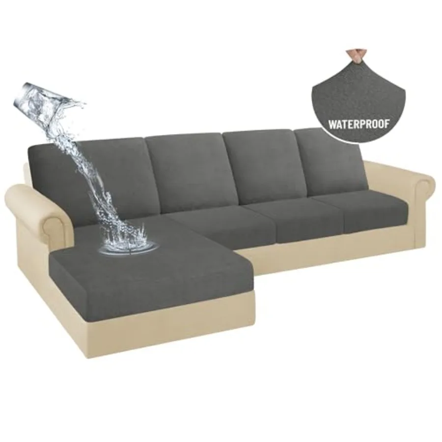 100% Waterproof Sectional Couch Cushion Covers 8 Pieces L Shape Sectional Cover Stretch Chaise Sofa Seat Slipcover Set Jacquard
100% Waterproof Sectional Couch Cushion Covers 8 Pieces L Shape Sectional Cover Stretch Chaise Sofa Seat Slipcover Set Jacquard