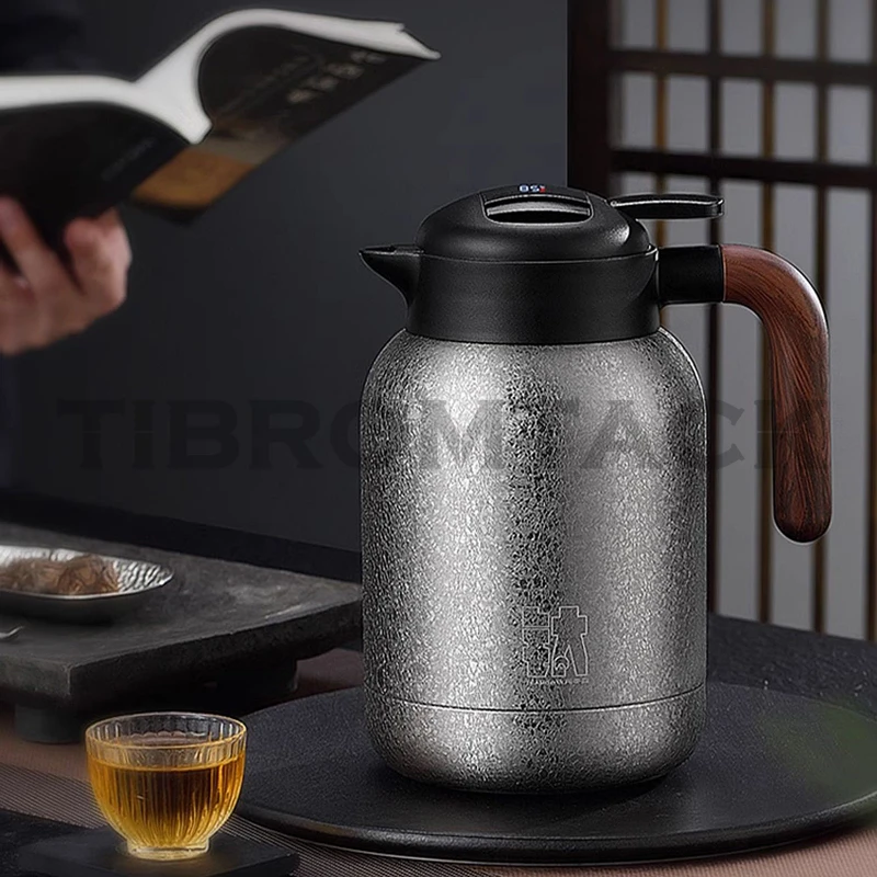 Pure Titanium Inner Lining Brewing Tea Kettle, Stewed Tea Kettle, Insulated Kettle, Household Hot Water Kettle, 1370ml
Pure Titanium Inner Lining Brewing Tea Kettle, Stewed Tea Kettle, Insulated Kettle, Household Hot Water Kettle, 1370ml