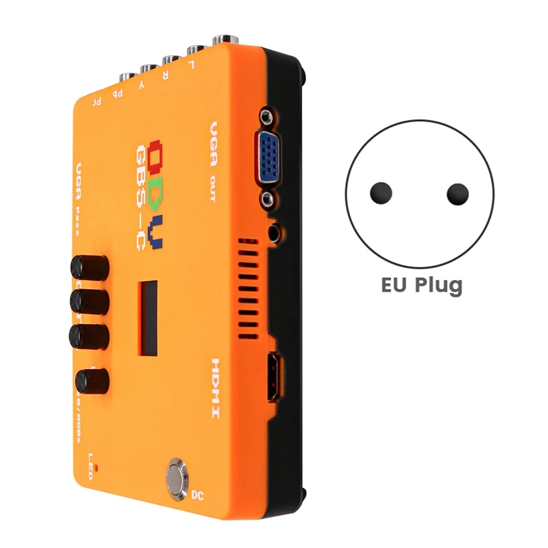 ODV-GBS-C AIO Control RGBS/YPBPR/RGBHV to VGA/-Compatible Low Resolution Video Converter Adapter-EU Plug
ODV-GBS-C AIO Control RGBS/YPBPR/RGBHV to VGA/-Compatible Low Resolution Video Converter Adapter-EU Plug