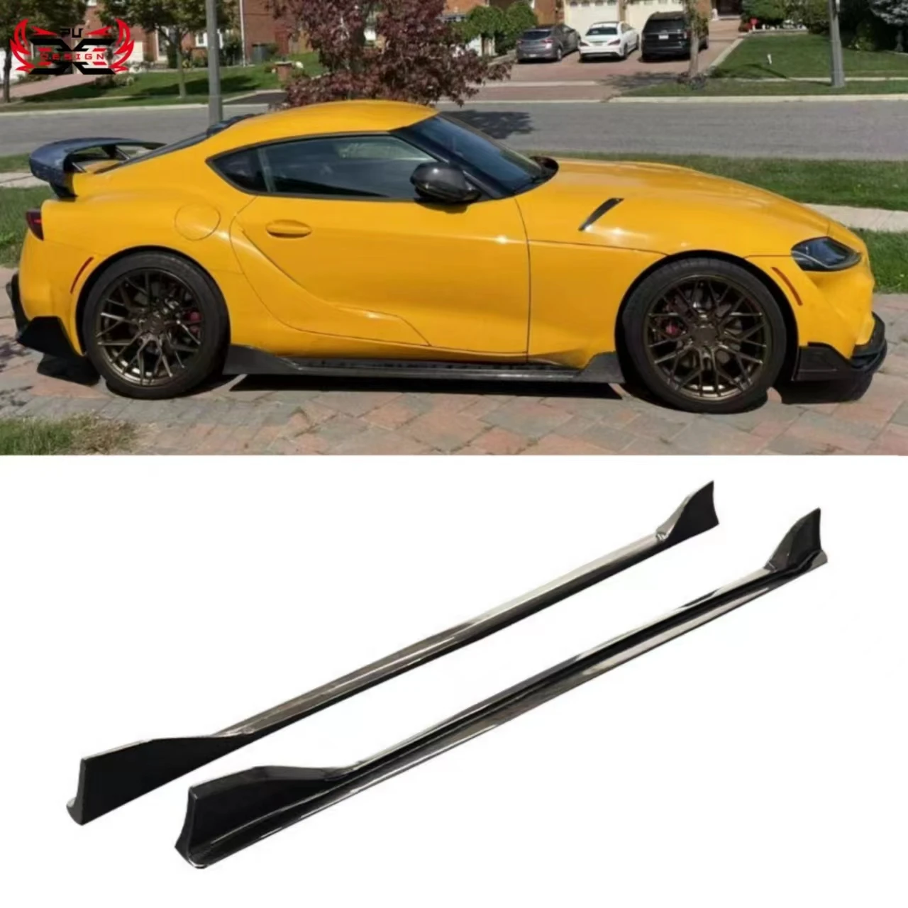Боковая юбка, Боковой бампер, губа, стиль AG, углеродное волокно для Toyota Supra A90 A91 Mk5
Боковая юбка, Боковой бампер, губа, стиль AG, углеродное волокно для Toyota Supra A90 A91 Mk5