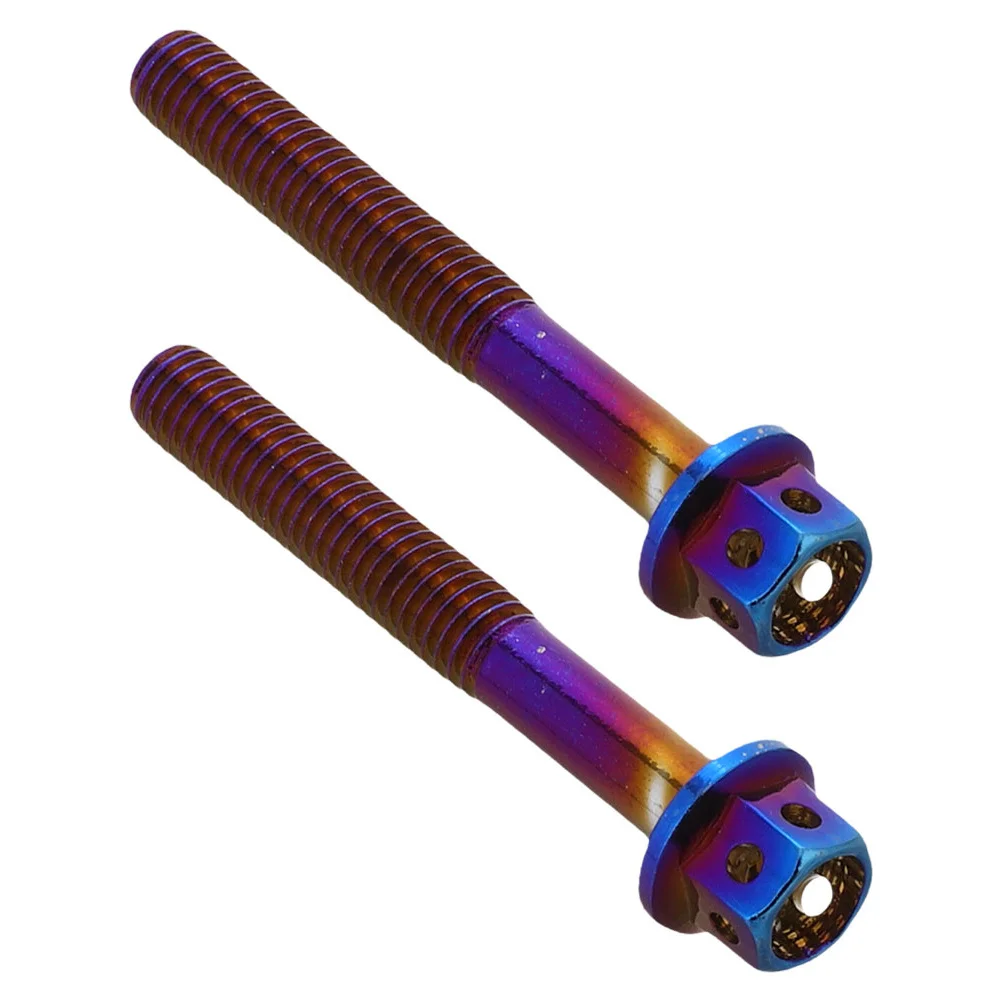 2pcs Blue Baked Screws M6 For Electric Motorcycle Stylish Effect Durable Vehicle Screws License Plate Mounting
2pcs Blue Baked Screws M6 For Electric Motorcycle Stylish Effect Durable Vehicle Screws License Plate Mounting