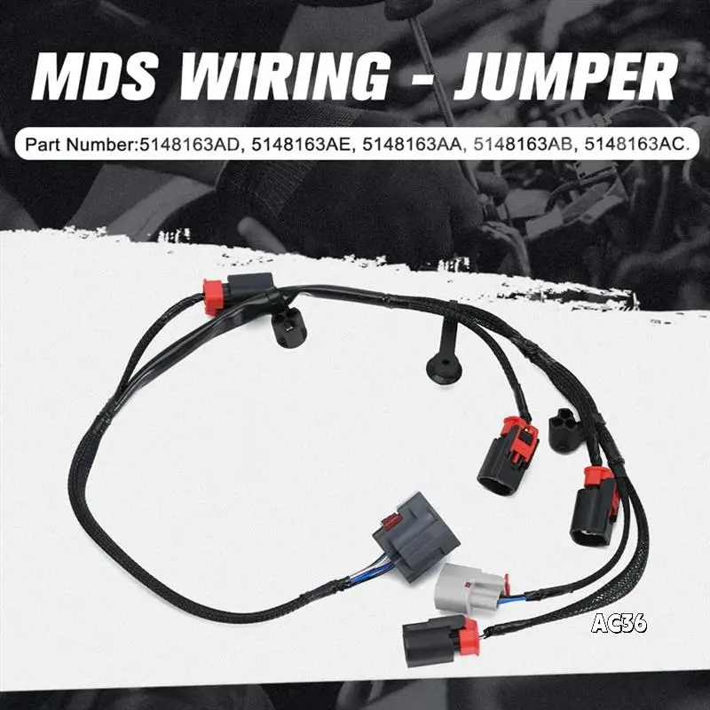 MDS Jumper Wiring For Chrysler 300 Dodge Charger Challenger RAM 1500 Durango Jeep Grand Cherokee Car Accessories
MDS Jumper Wiring For Chrysler 300 Dodge Charger Challenger RAM 1500 Durango Jeep Grand Cherokee Car Accessories