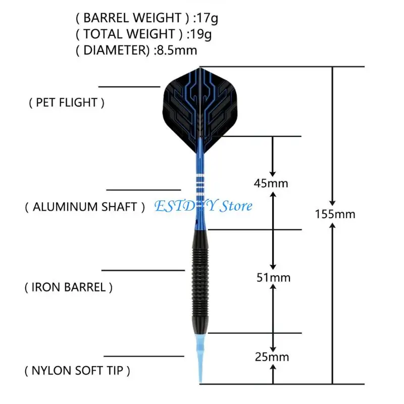 G6DE Ergonomic Soft Tip Boomerangs Light weight Wear Resistant Boomerangs Flights for Professional Practice Casual Play
G6DE Ergonomic Soft Tip Boomerangs Light weight Wear Resistant Boomerangs Flights for Professional Practice Casual Play
