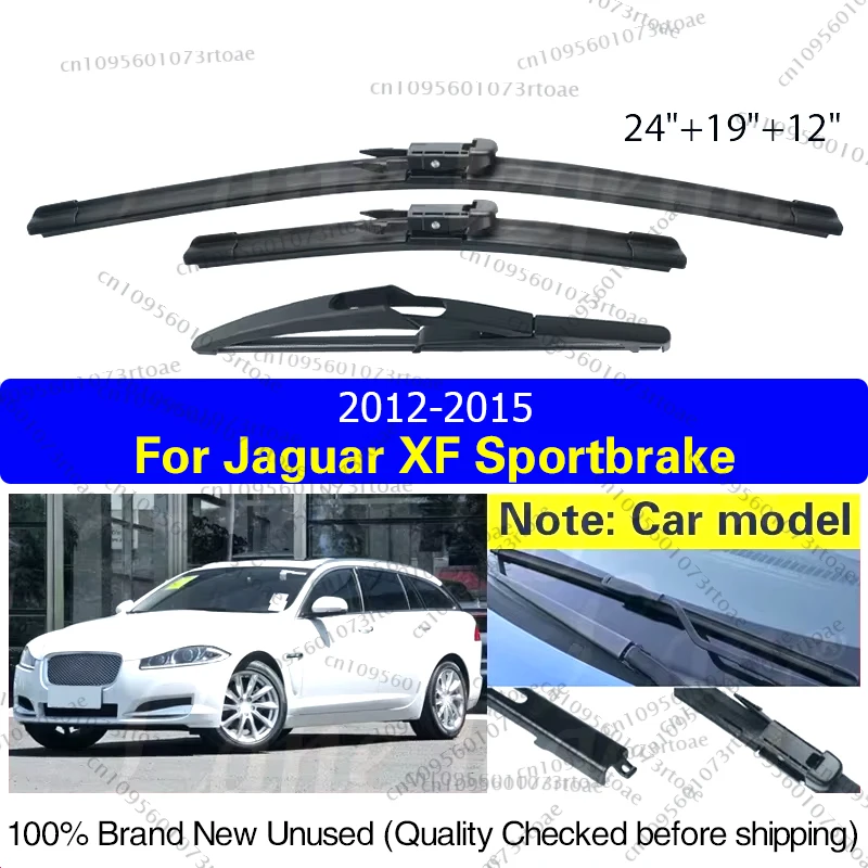 3PCS For Jaguar XF Sportbrake 2012-2015 24" + 19"+ 12" Front Rear Wiper Blades Windshield Windscreen Window Cutter Accessories
3PCS For Jaguar XF Sportbrake 2012-2015 24" + 19"+ 12" Front Rear Wiper Blades Windshield Windscreen Window Cutter Accessories