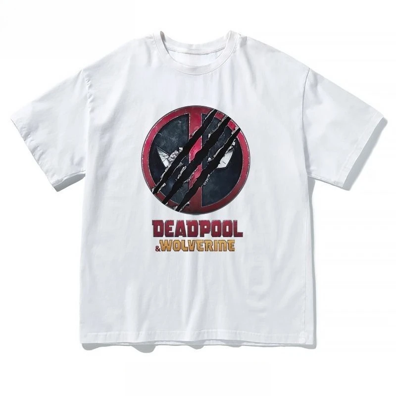 Оригинальная футболка Marvel Deadpool Deadpool Wolverine Marvel Joint, летний свободный хлопковый мужской и женский свободный топ
Оригинальная футболка Marvel Deadpool Deadpool Wolverine Marvel Joint, летний свободный хлопковый мужской и женский свободный топ