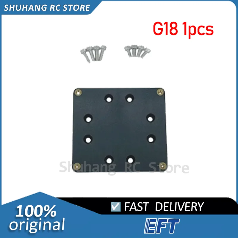 EFT Tank Water Pump Mounting Plate 95*88*6mm/G18/1pcs for 20L Spraying Tank EFT G18 agricultural drone
EFT Tank Water Pump Mounting Plate 95*88*6mm/G18/1pcs for 20L Spraying Tank EFT G18 agricultural drone