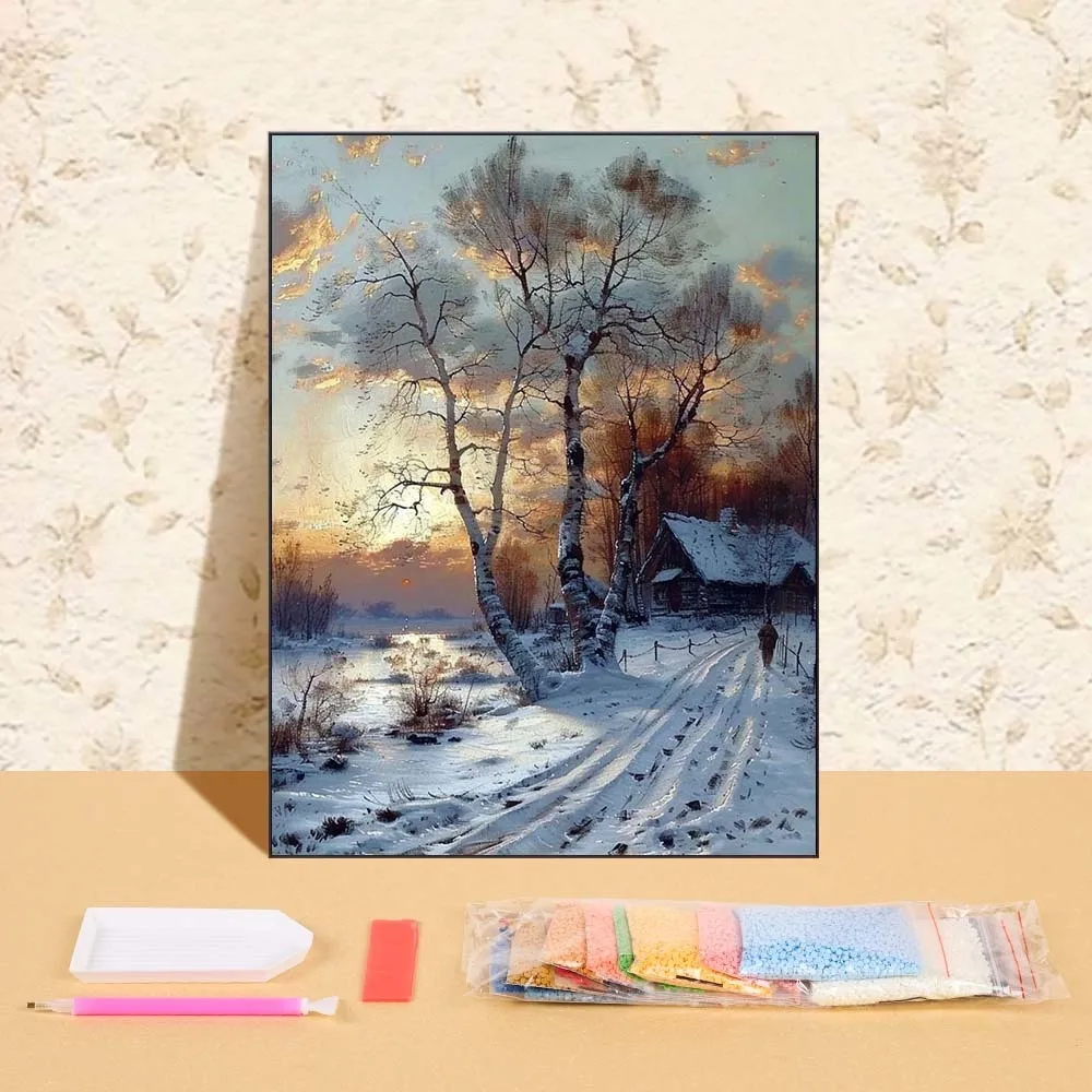 5D DIY Diamond Painting Kit Diamond Embroidery Cross Stitch Handmade Gift Home Decoration Sunset Landscape Picture Rhinestone
5D DIY Diamond Painting Kit Diamond Embroidery Cross Stitch Handmade Gift Home Decoration Sunset Landscape Picture Rhinestone