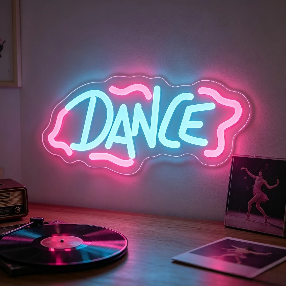 Neon Sign Dance LED Night Light USB Rechargeable Aesthetic Art Decoration for Home Studio Dormitory Party Birthday Gift
Neon Sign Dance LED Night Light USB Rechargeable Aesthetic Art Decoration for Home Studio Dormitory Party Birthday Gift