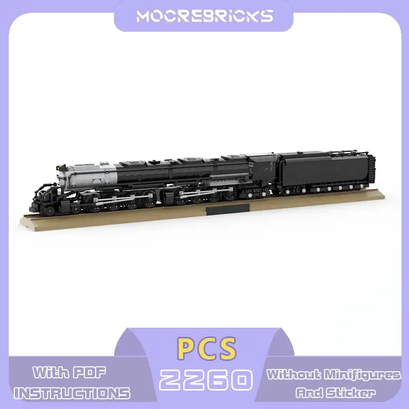 MOC Power Functions Class 4000 Train Building Blocks Classic USA Black Heavy Steam Engine 4884 Locomotive Bricks Adult
MOC Power Functions Class 4000 Train Building Blocks Classic USA Black Heavy Steam Engine 4884 Locomotive Bricks Adult