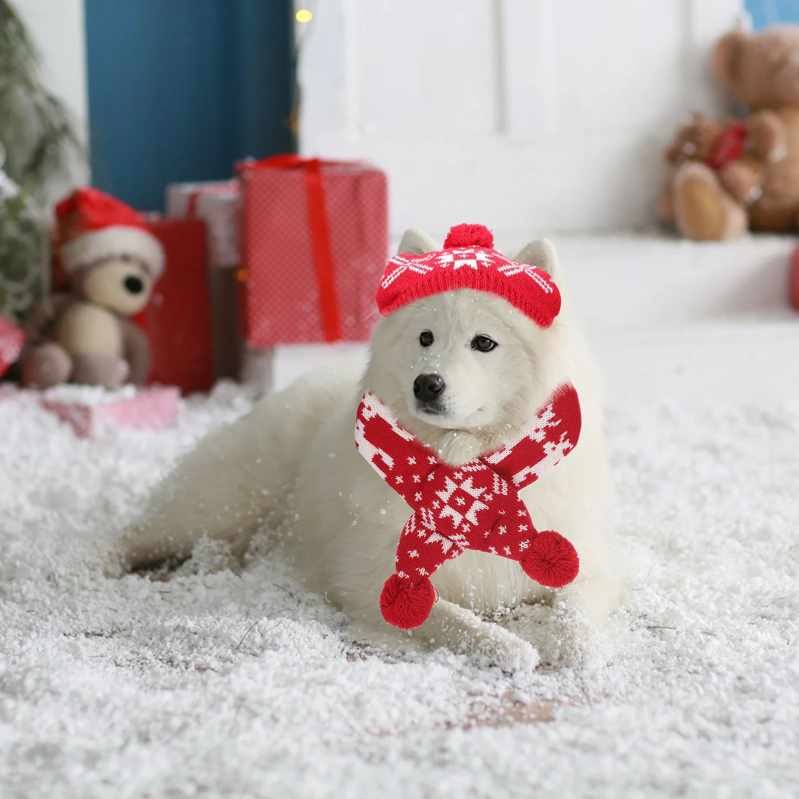 1Set Pet Hat Christmas Cartoon Dog Scarf Hat Costume Supplies Xmas Dog Accessories Christmas Pet Costume Xmas Puppy Accessories
1Set Pet Hat Christmas Cartoon Dog Scarf Hat Costume Supplies Xmas Dog Accessories Christmas Pet Costume Xmas Puppy Accessories