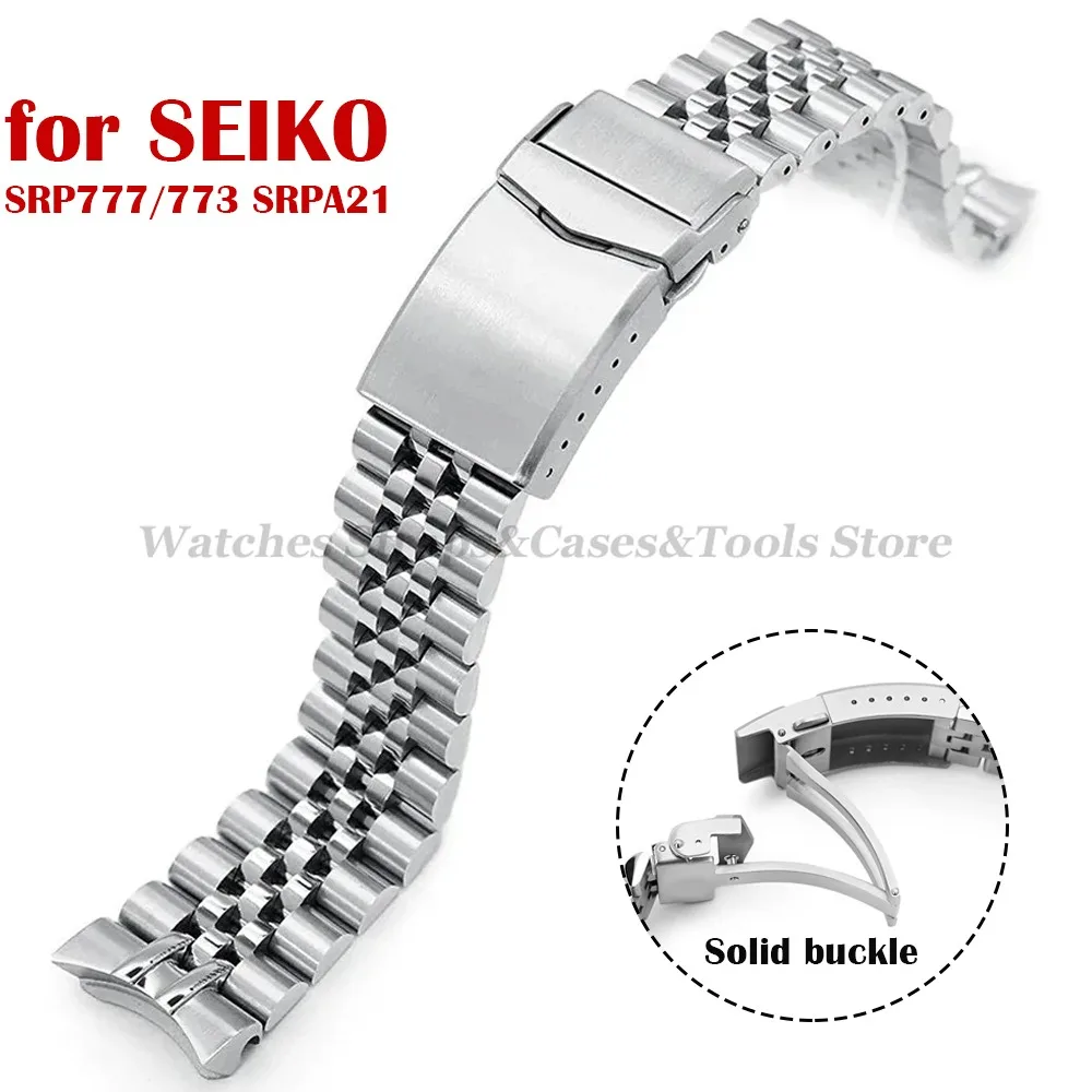 Ремешок для часов 22 мм с изогнутым концом для Seiko SRPA21 SRP777/773 SRPC25, браслет из нержавеющей стали 316L, с прочной застежкой, мужской ремешок для часов, штифты 2,5 мм
Ремешок для часов 22 мм с изогнутым концом для Seiko SRPA21 SRP777/773 SRPC25, браслет из нержавеющей стали 316L, с прочной застежкой, мужской ремешок для часов, штифты 2,5 мм