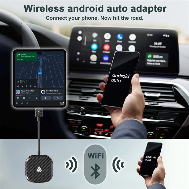 Проводной к беспроводному ключу Android Auto, беспроводной адаптер Android Auto, Plug Play 5G BT USB Car AI Box Прочный
Проводной к беспроводному ключу Android Auto, беспроводной адаптер Android Auto, Plug Play 5G BT USB Car AI Box Прочный
