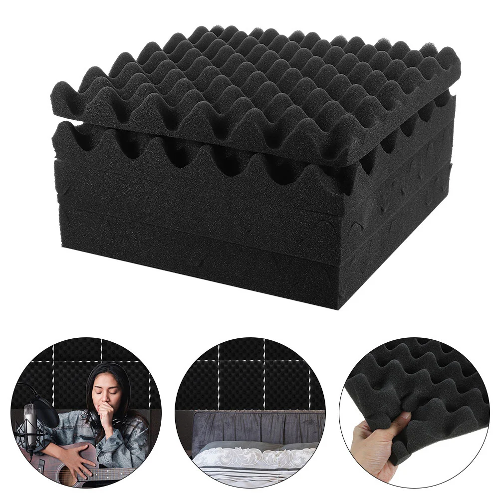 8Pcs Sound Insulation Panels Versatile Usage for Piano Rooms Home Theaters Recording Sound Proof Panels Acoustic Pads
8Pcs Sound Insulation Panels Versatile Usage for Piano Rooms Home Theaters Recording Sound Proof Panels Acoustic Pads