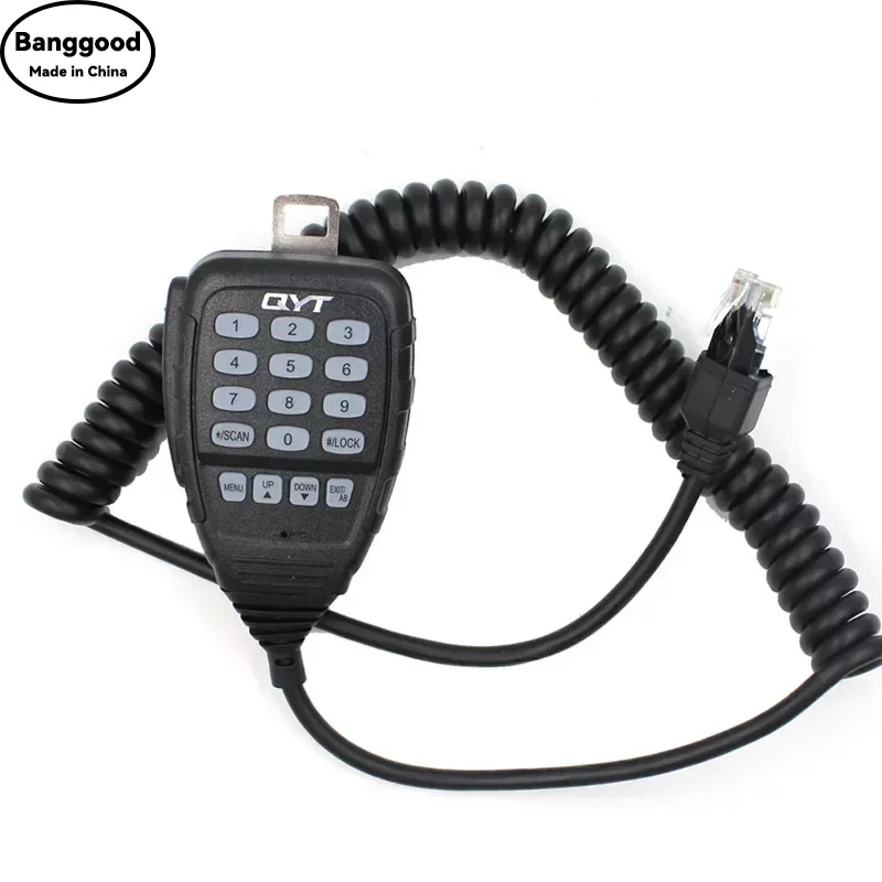 QYT Handheld Speaker PTT Microphone Microphone for KT-5800 8900D UV980 7900D 8900R 780PLUS 980Plus KT8900 KT7900 Mobile Radio Wa
QYT Handheld Speaker PTT Microphone Microphone for KT-5800 8900D UV980 7900D 8900R 780PLUS 980Plus KT8900 KT7900 Mobile Radio Wa