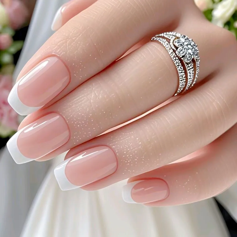 DIY Natural Nude Press-On Nails Short Coffin Acrylic Fake Nails With Glue Stickers DIY Woman Fingernails For Japanese Manicure
DIY Natural Nude Press-On Nails Short Coffin Acrylic Fake Nails With Glue Stickers DIY Woman Fingernails For Japanese Manicure