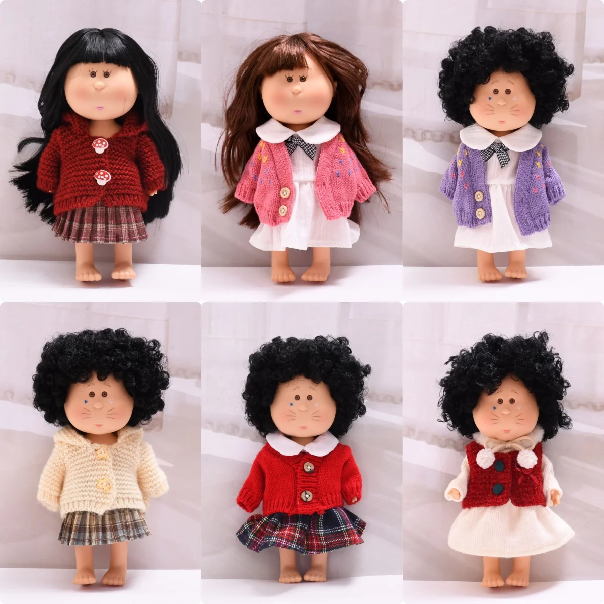 Doll Clothes for 24cm Spanish Mia Potato Dolls Accessories Outfits Red Cardigan Sweater Plaid Dress Suit Girl Dress Up Toy Gift
Doll Clothes for 24cm Spanish Mia Potato Dolls Accessories Outfits Red Cardigan Sweater Plaid Dress Suit Girl Dress Up Toy Gift