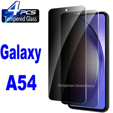 For Samsung Galaxy A54 5G Anti Spy Tempered Glass Screen Protector Privacy Glass Film